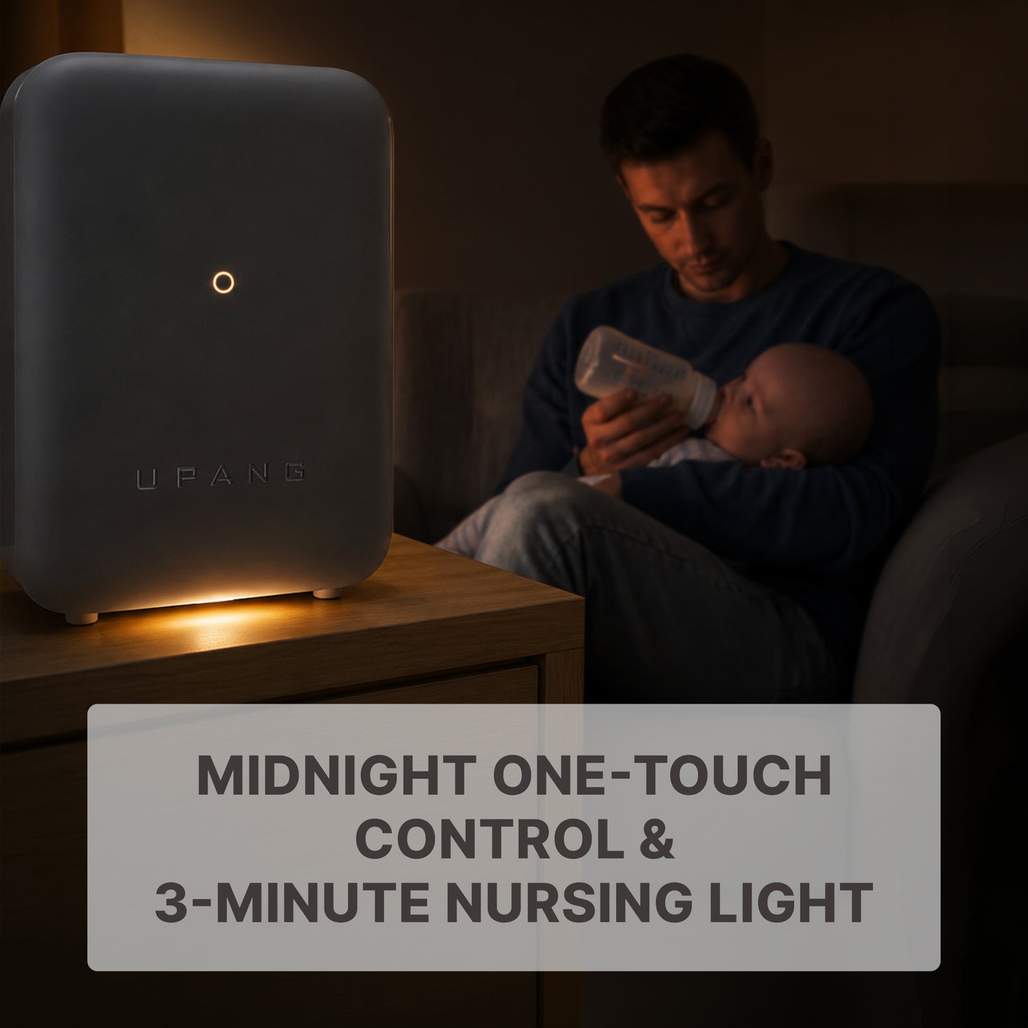UPANG Signature2 Plus LED Baby Bottle Sterilizer (UP920A+) - Baby Blue
